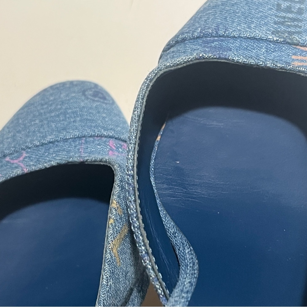 CHANEL Denim Blue Heels slingbacks - Picture 10 of 10